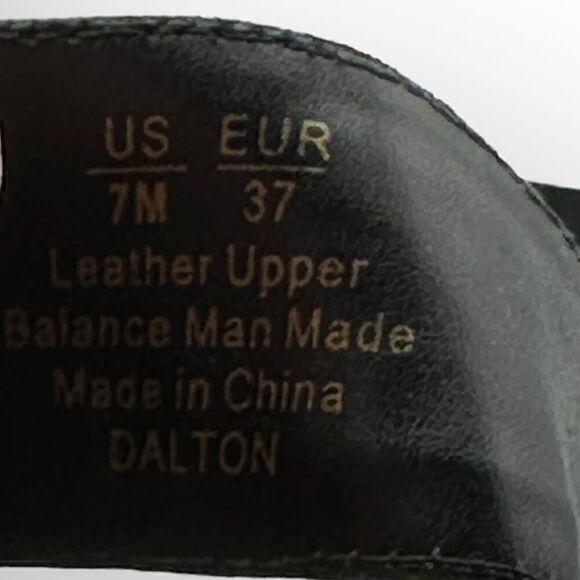 Sam Edelman Dalton chunky block Sandal/Heels Black Womens 7 - Picture 9 of 10